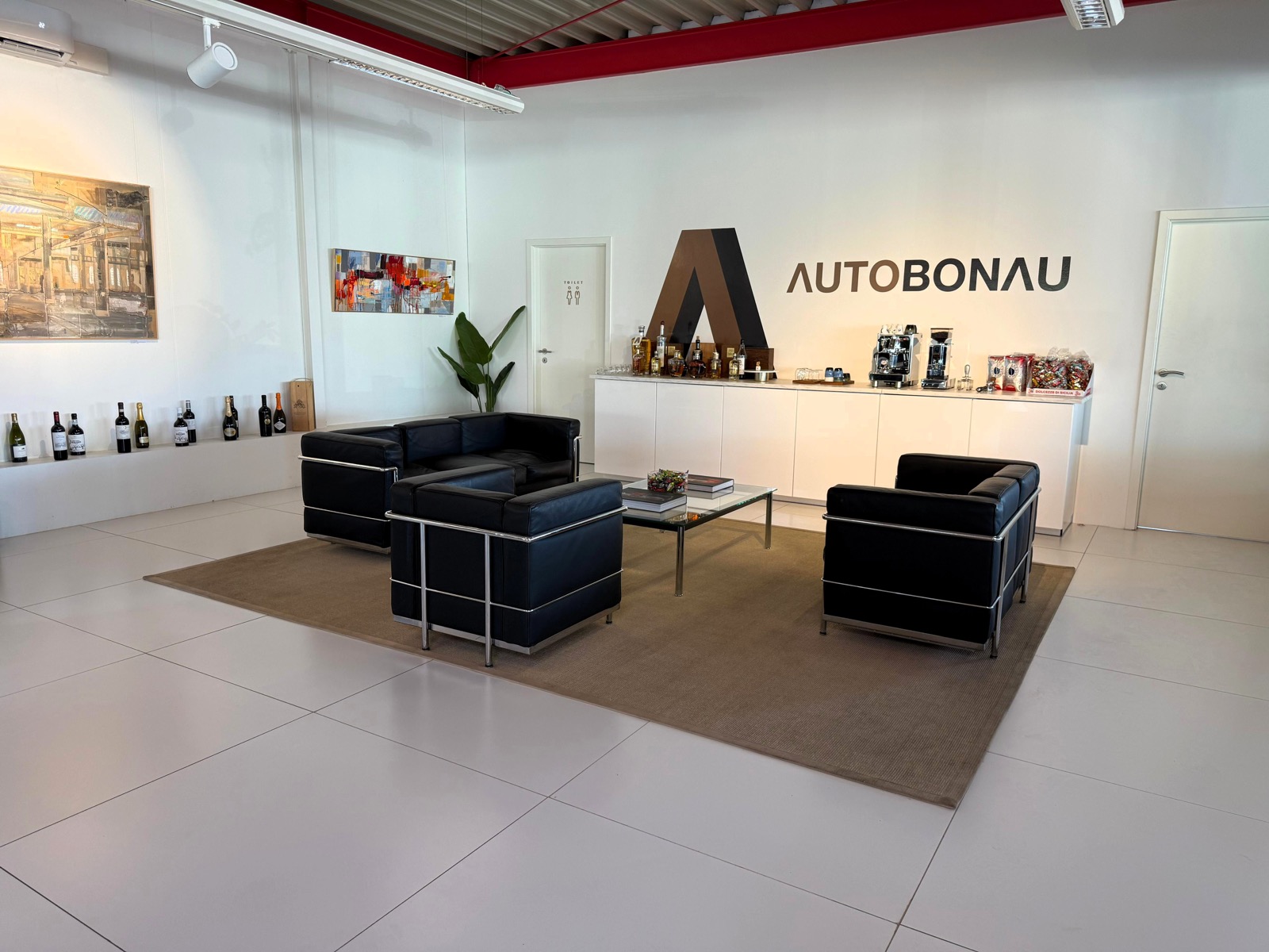 Neue Lounge der Auto Bonau AG