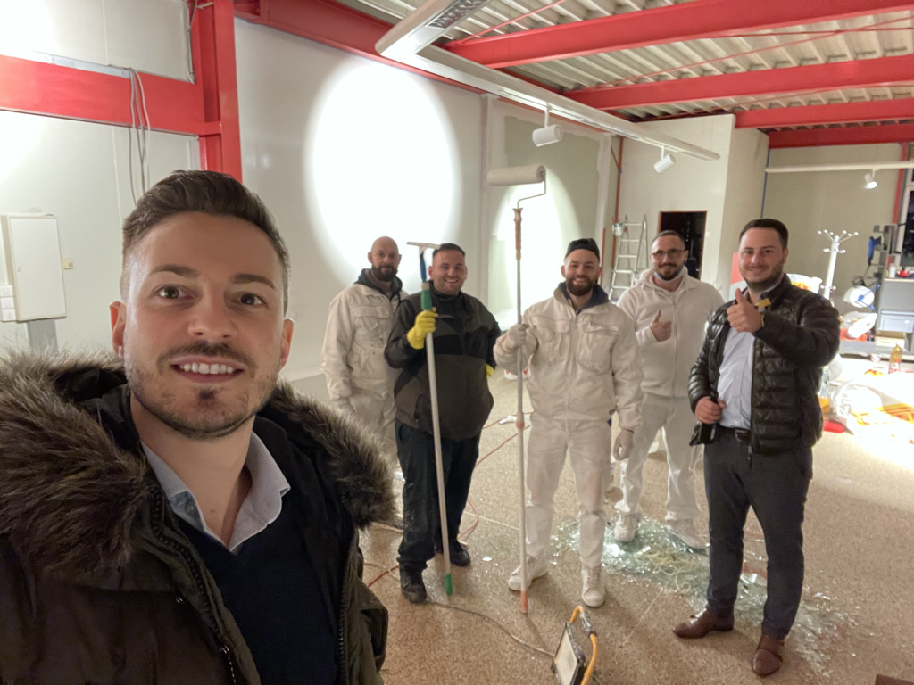 Umbau des Auto Bonau Showrooms